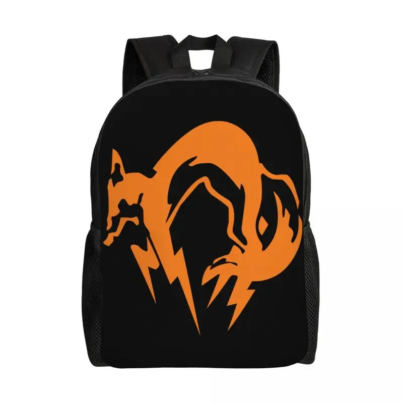 3D Printing Youtube Videos - Metal gear sólido raposa logotipo mochila