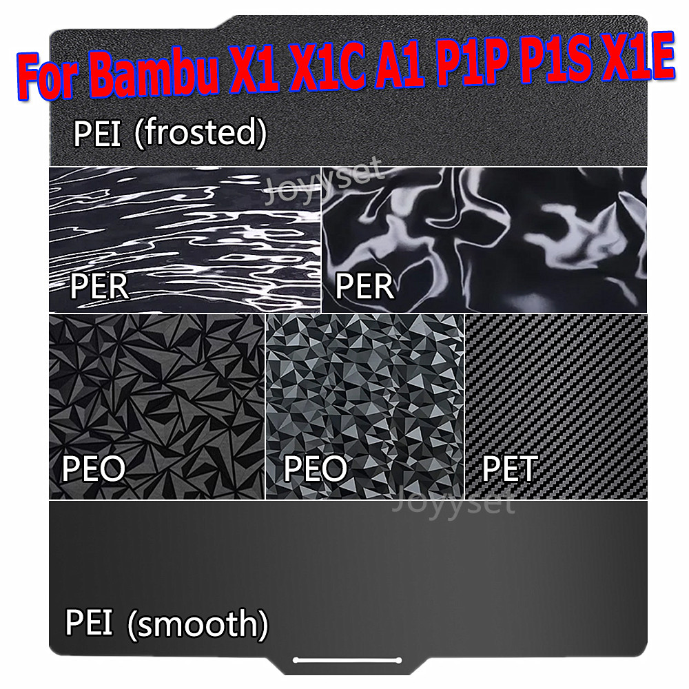 3D Printing X1 Carbon - Placa de Construção Magnética de Aço
