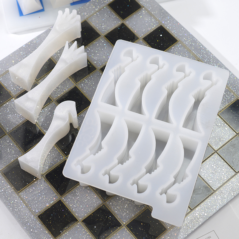 3D Printing Chess - Grande forma internacional de xadrez resina