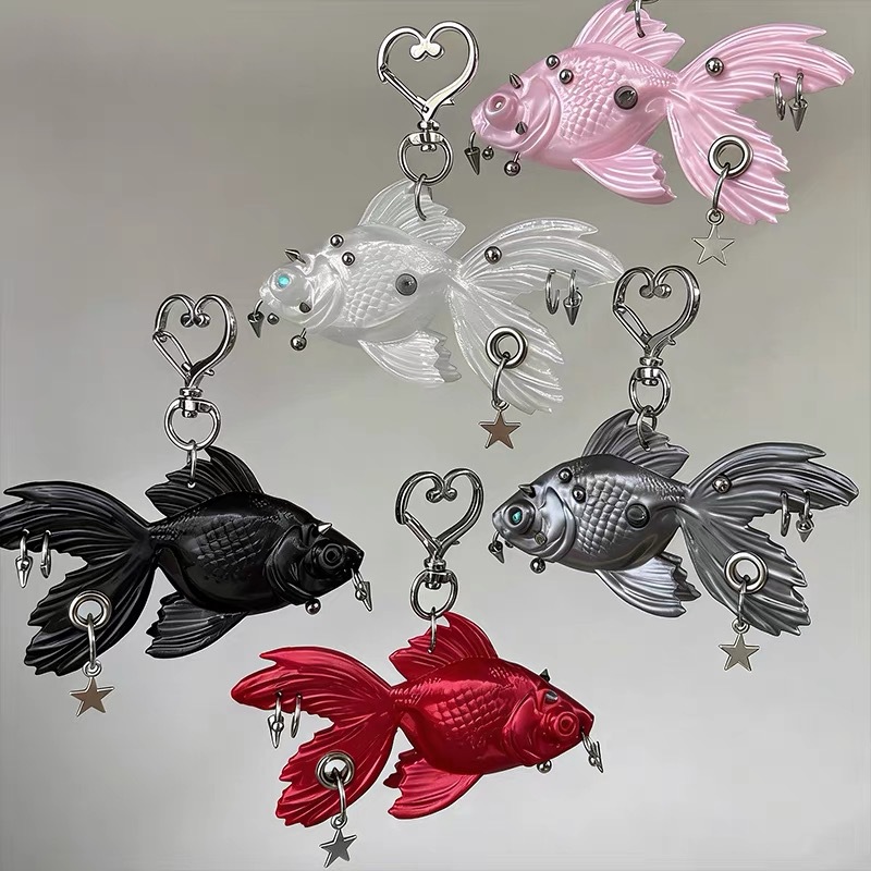 3D Printing Titanium - Novo Chaveiro Pingente 3D Gótico Punk