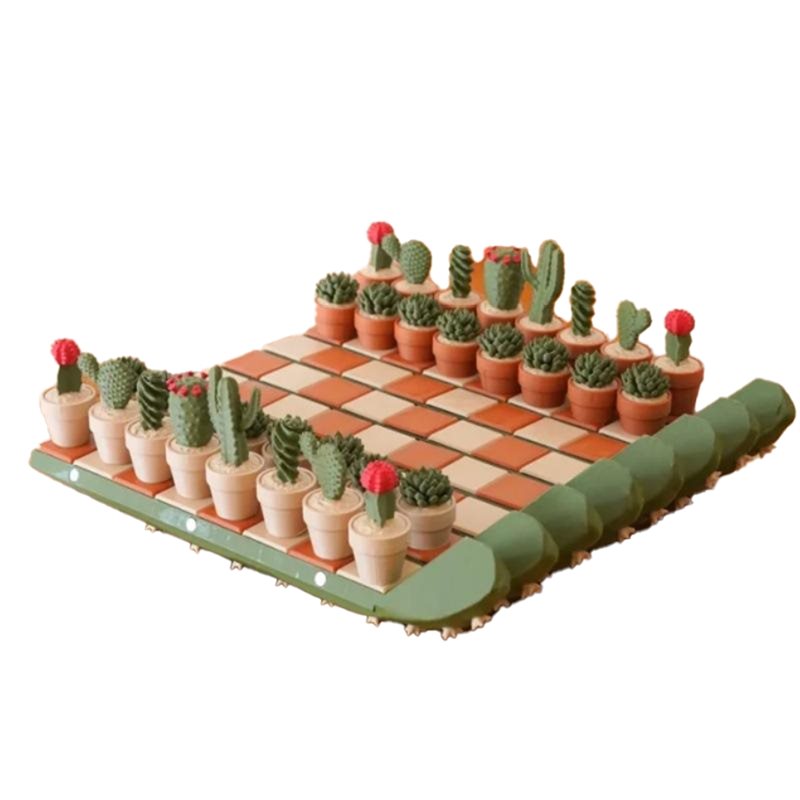 3D Printing Chess - 【OFFITA FLASH】Um conjunto de enfeites de