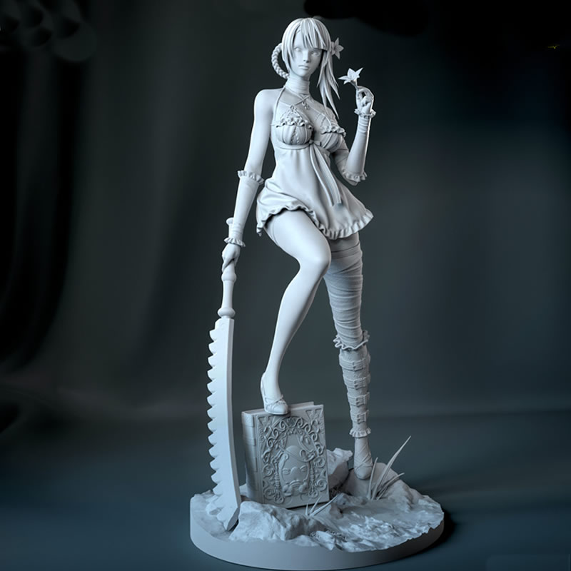 3D Printing Character - 31cm personagem do jogo 6004 kaine