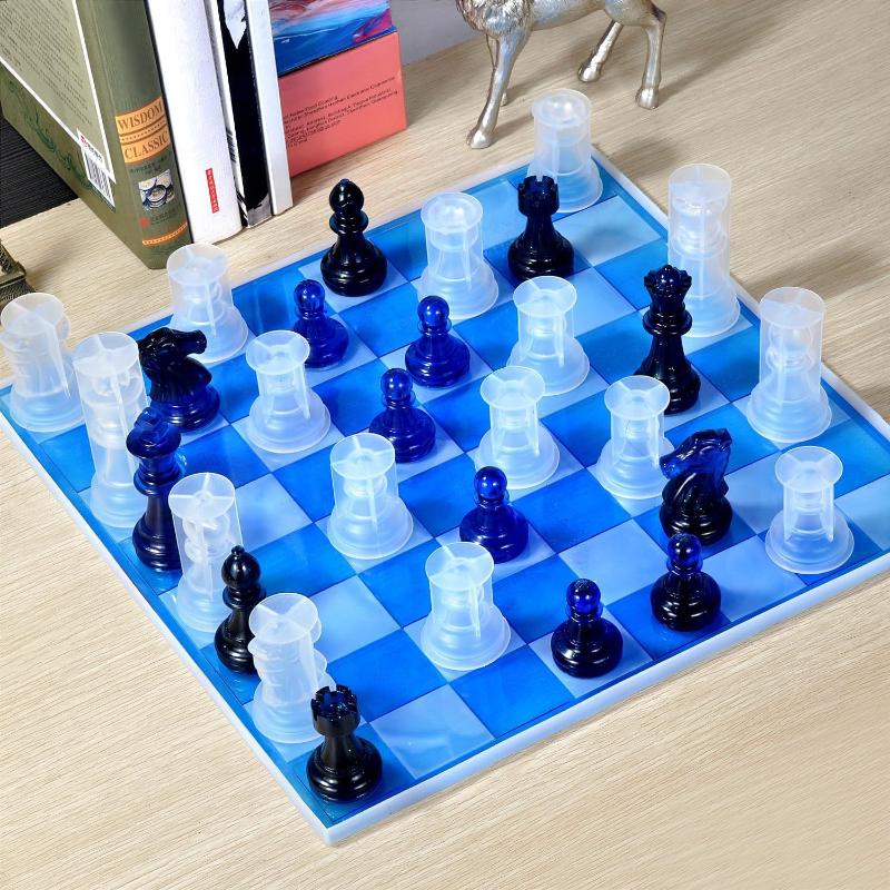 Molde de Resina para Jogo de X - 3D Printing Chess avaliação e preço