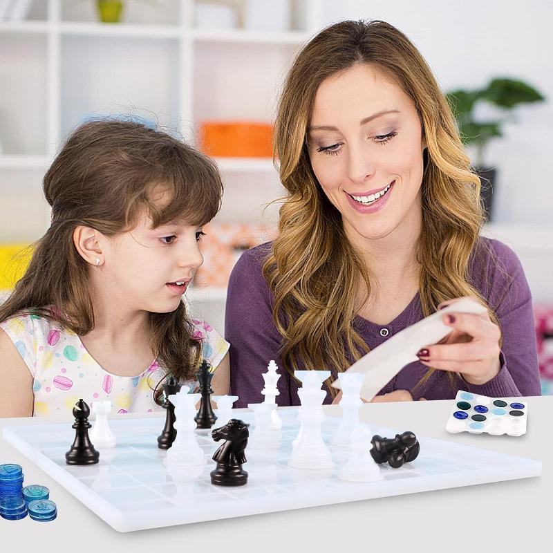 Molde de Resina para Jogo de X - 3D Printing Chess avaliação e preço