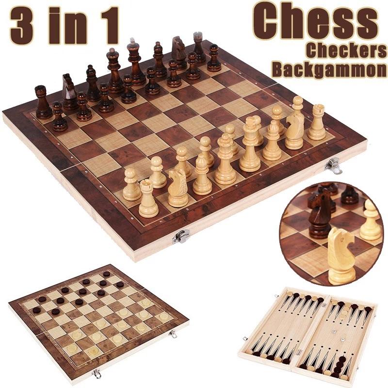 Tabuleiro de xadrez 3 em 1, ta - 3D Printing Chess avaliação e preço