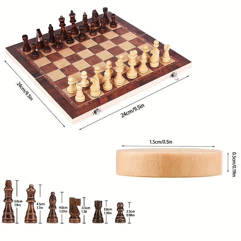 Tabuleiro de xadrez 3 em 1, ta - 3D Printing Chess avaliação e preço