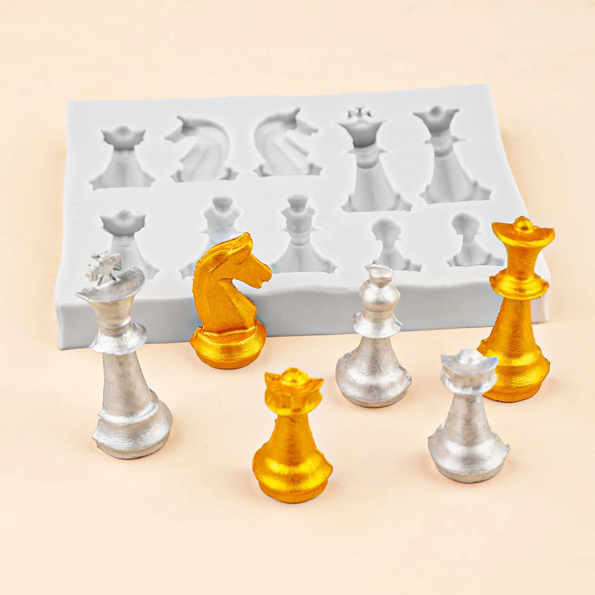 Molde de silicone para xadrez  - 3D Printing Chess avaliação e preço