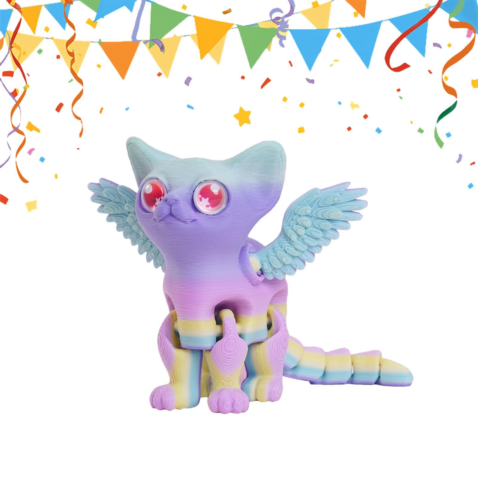 Figura de Gato em Impressão 3D - 3D Printing Character avaliação e preço