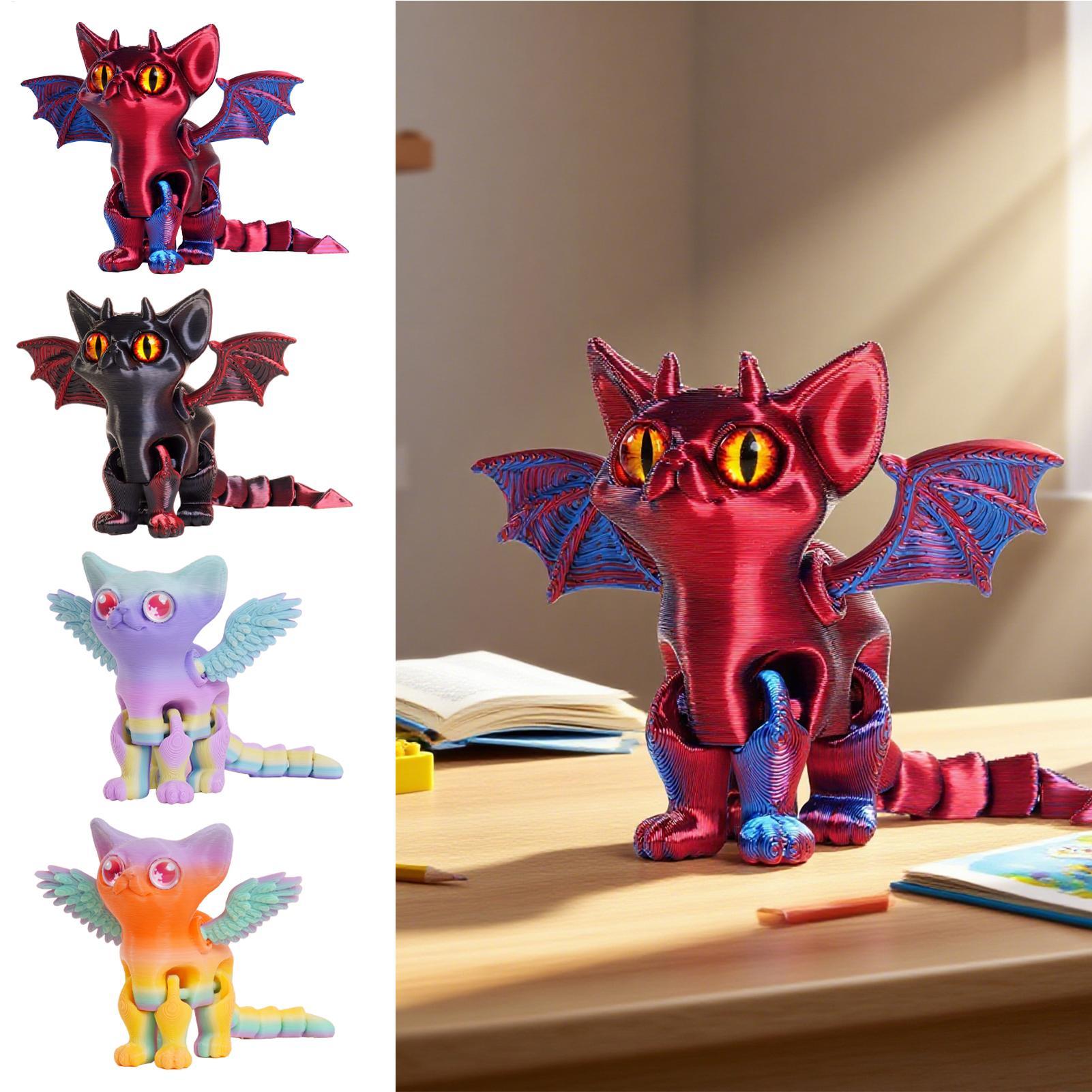 Figura de Gato em Impressão 3D - 3D Printing Character avaliação e preço
