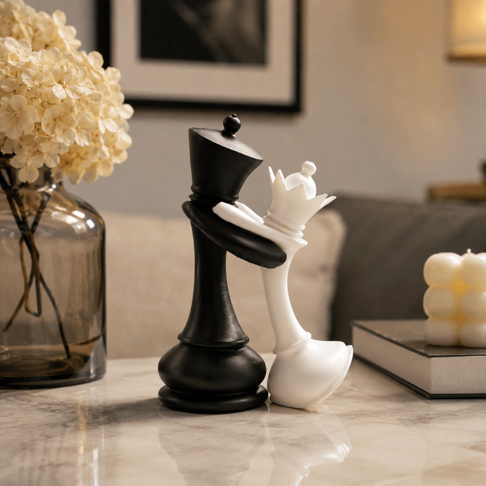Estátua de Xadrez Criativa Imp - 3D Printing Chess avaliação e preço