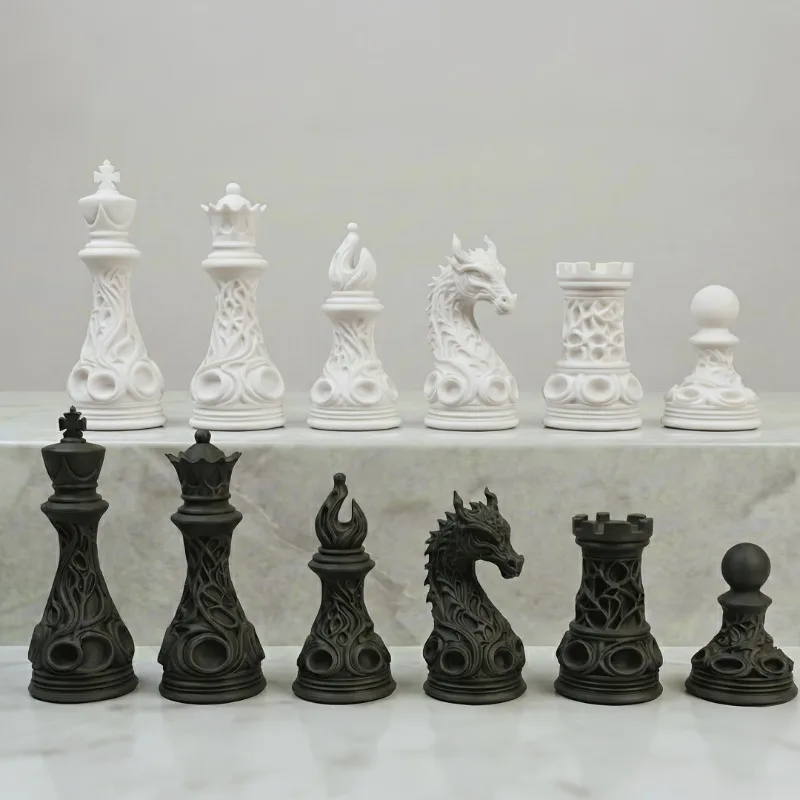 Conjunto de Xadrez Gótico Revi - 3D Printing Chess avaliação e preço