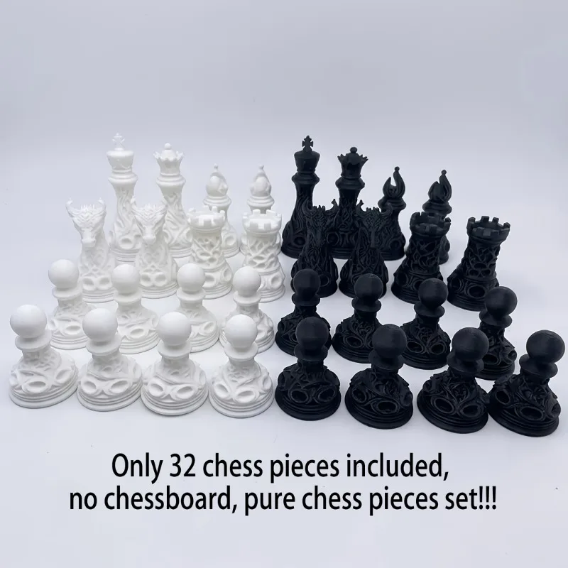 Conjunto de Xadrez Gótico Revi - 3D Printing Chess avaliação e preço