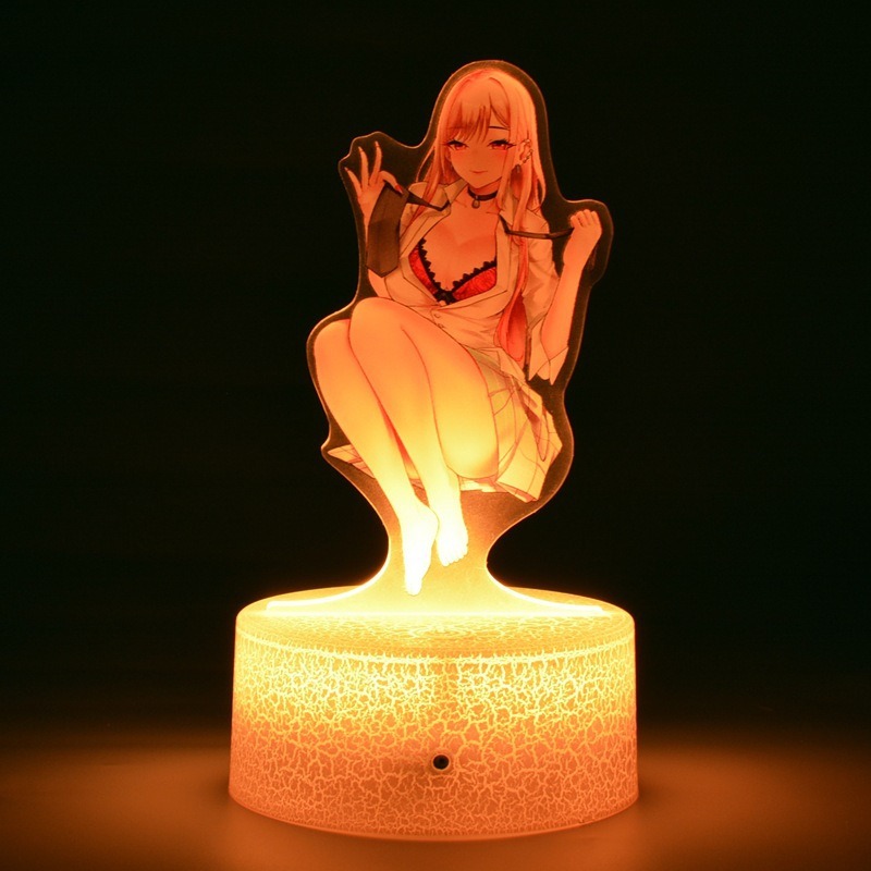 Luminária Noturna Kawaii Anime - 3D Printing Character avaliação e preço