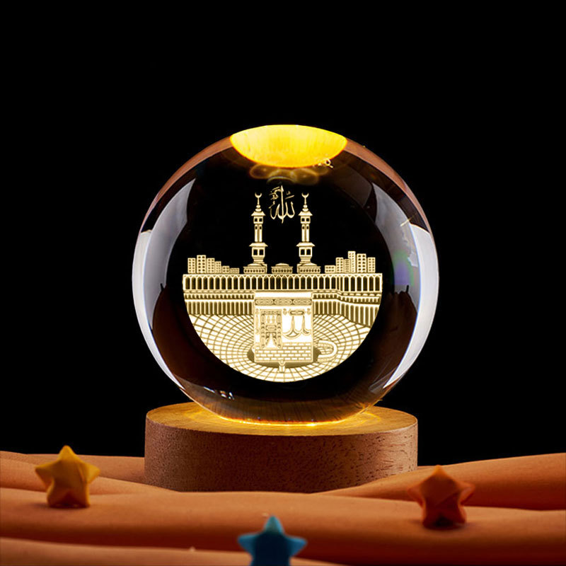 Ramadan decoração 3d bola de c - 3D Printing Lamp avaliação e preço