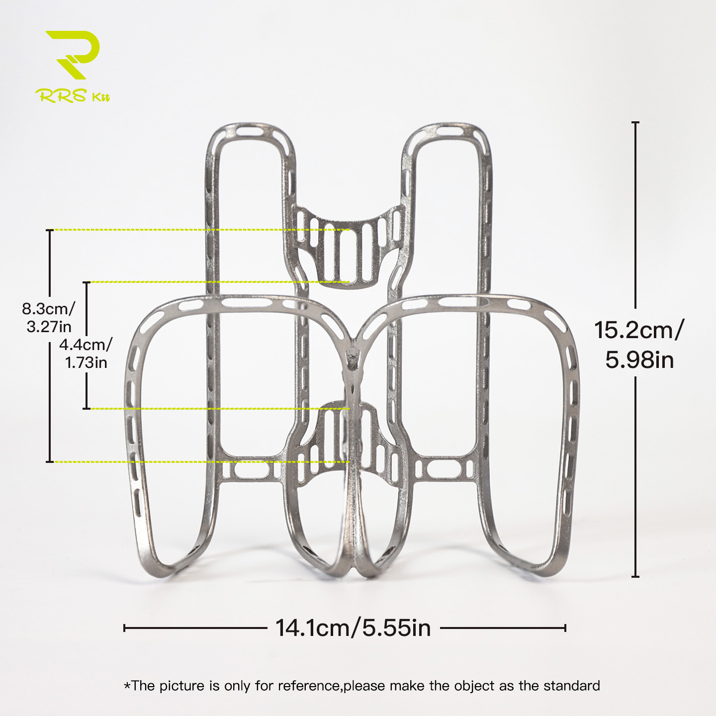Suporte Duplo para Garrafa de  - 3D Printing Titanium avaliação e preço
