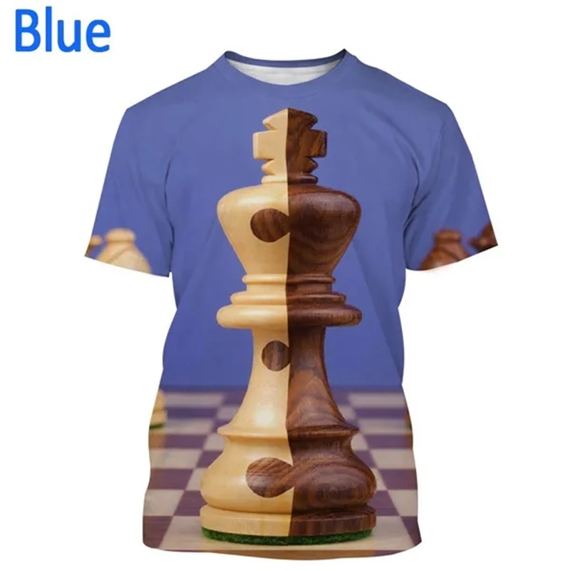 Camisetas gráficas xadrez para - 3D Printing Chess avaliação e preço