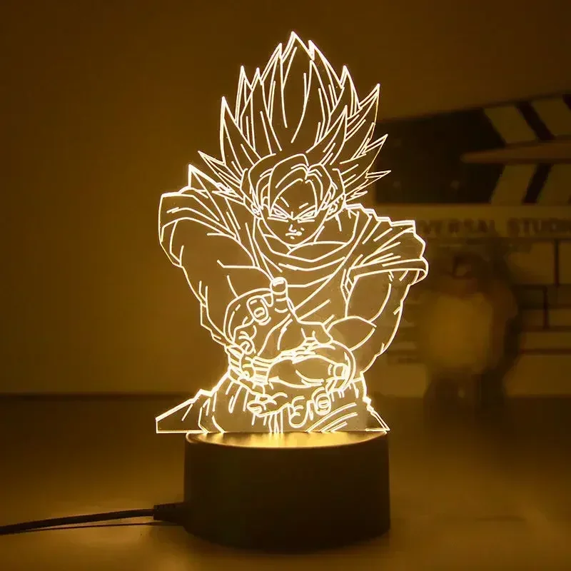 Dragon Ball Z Super Saiyan Veg - 3D Printing Lamp avaliação e preço