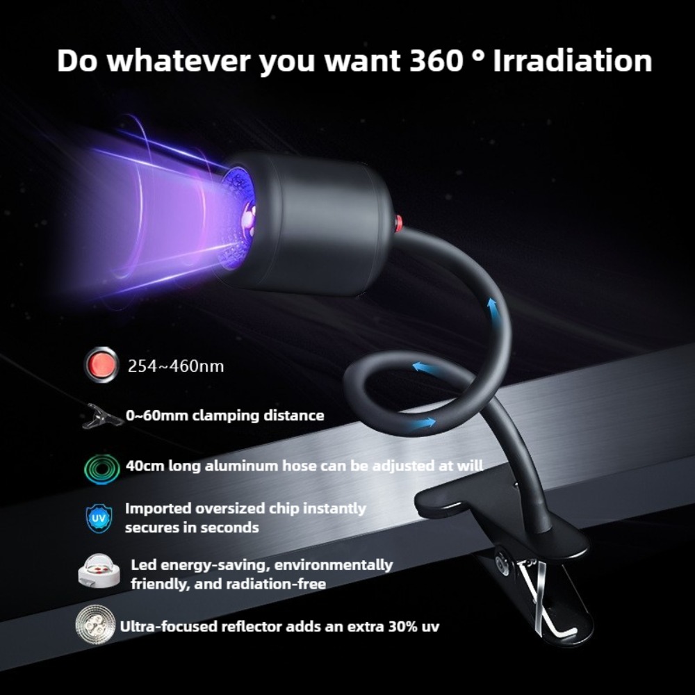 Lâmpada UV Portátil de 18W par - 3D Printing Lamp avaliação e preço
