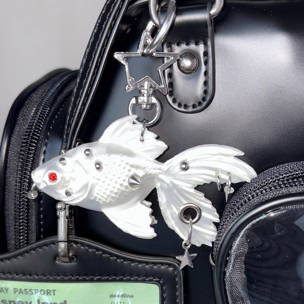 Novo Pingente Gótico Punk Peix - 3D Printing Titanium avaliação e preço