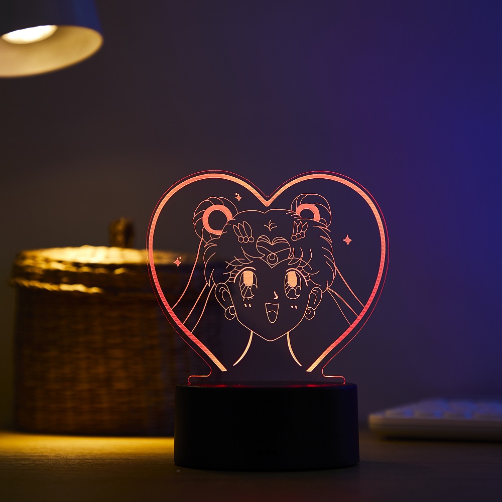 Luminária LED 3D do personagem - 3D Printing Lamp avaliação e preço